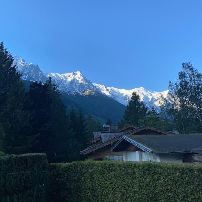 Апартаменты Belle Vue Des Praz Шамони Экстерьер фото